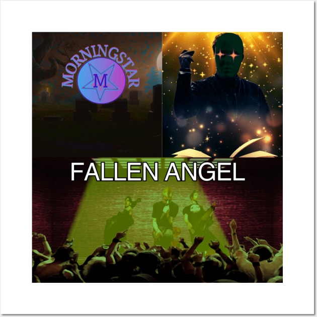 Fallen Angel Wall Art by Erik Morningstar 